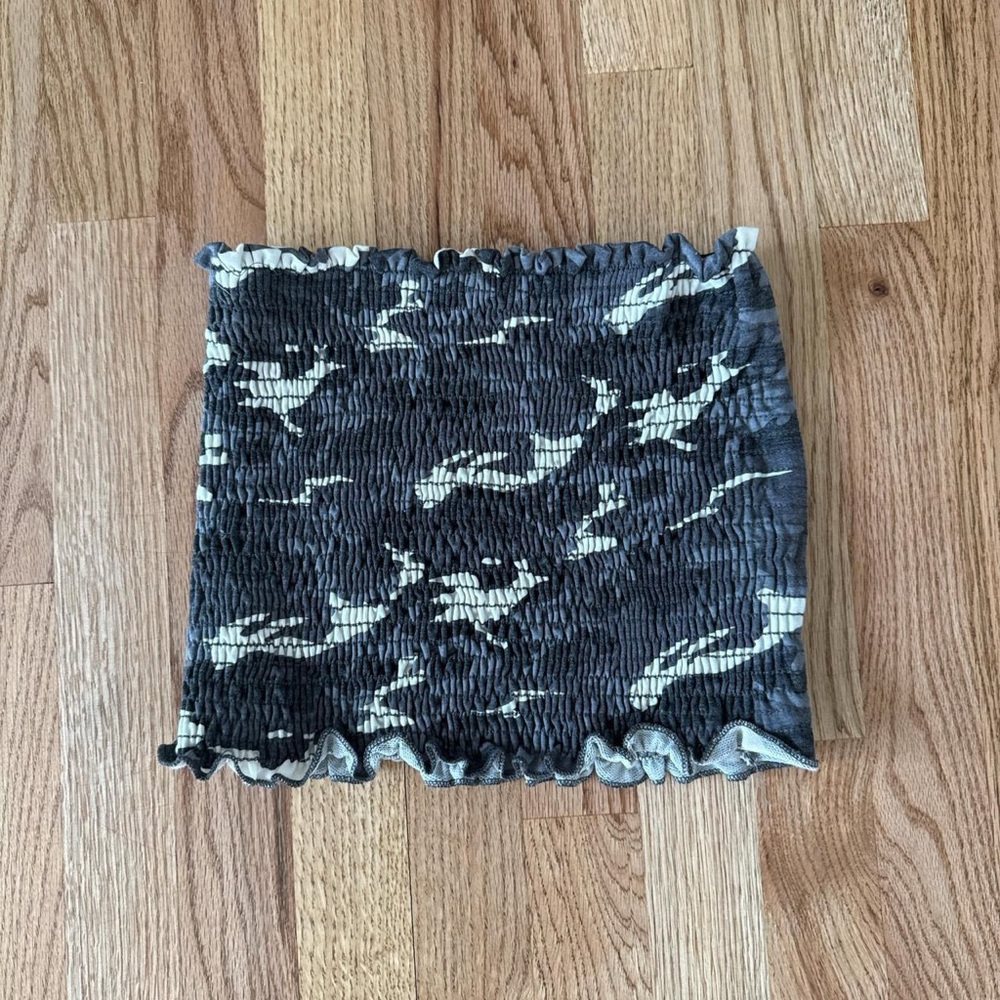 Camouflage Tube Top